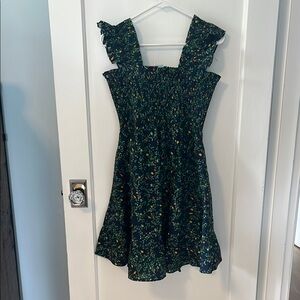 Floral Dress in Green by Hill House